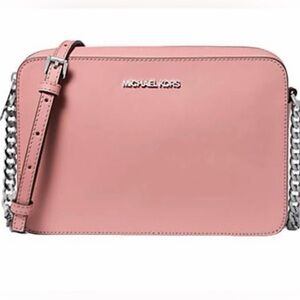 Michael Kors Jet Set Pink Crossbody Bag